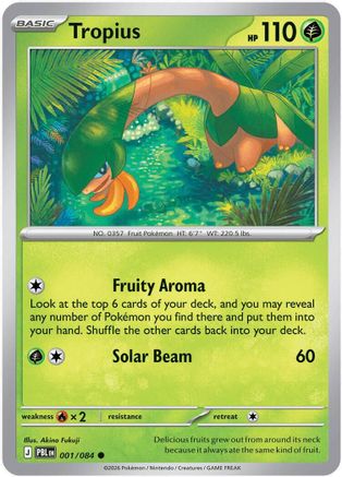 Tropius (001/null) - ME05 Pitch Black