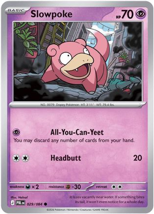 Slowpoke (029/null) - ME05 Pitch Black