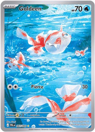 Goldeen (087/084) - ME05 Pitch Black Holofoil