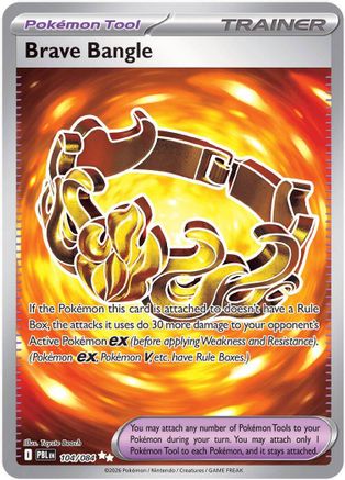Brave Bangle (104/null) - ME05 Pitch Black Holofoil