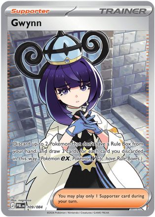 Gwynn (109/084) - ME05 Pitch Black Holofoil