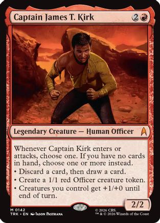 Captain James T. Kirk (TRK-142) - Star Trek