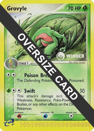 Grovyle (e-League) [Winner] (004/null) - Jumbo Cards Holofoil