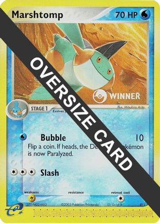 Marshtomp (e-League) [Winner] (011/null) - Jumbo Cards Holofoil