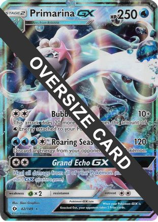 Primarina GX (042/null) - Jumbo Cards Holofoil