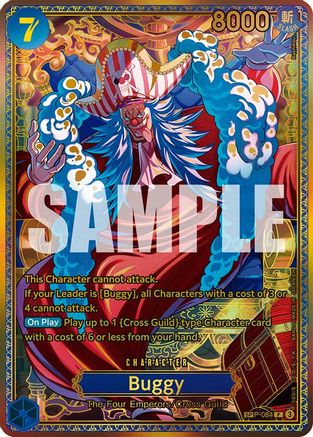 Buggy (SP) (P-084) - The World's Strongest Warriors Foil