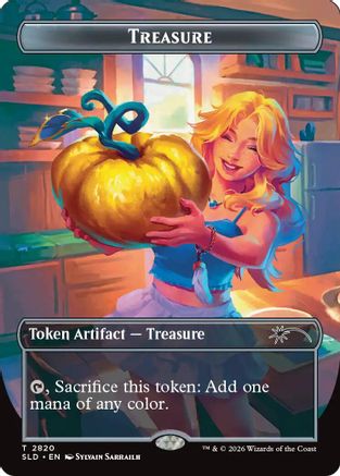 Treasure Token (2820) (SLD-2820) - Secret Lair Drop Series
