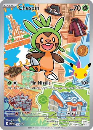 Chespin (058/null) - First Partner Collection 2026 Holofoil