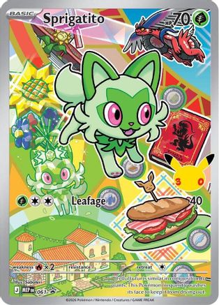 Sprigatito (061/null) - First Partner Collection 2026 Holofoil