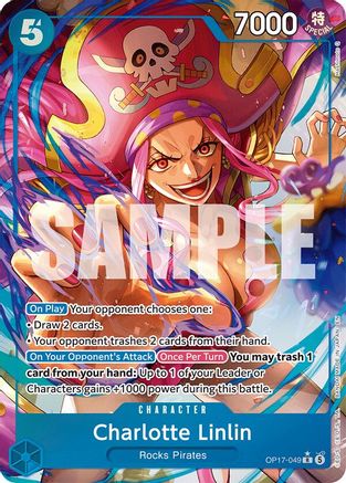 Charlotte Linlin (Alternate Art) (OP17-049) - The World's Strongest Warriors Foil