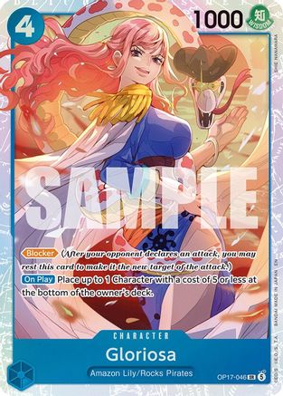 Gloriosa (OP17-046) - The World's Strongest Warriors Foil