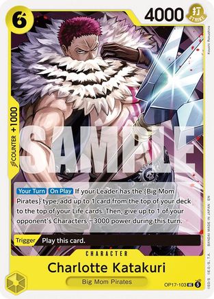 Charlotte Katakuri (OP17-103) - The World's Strongest Warriors