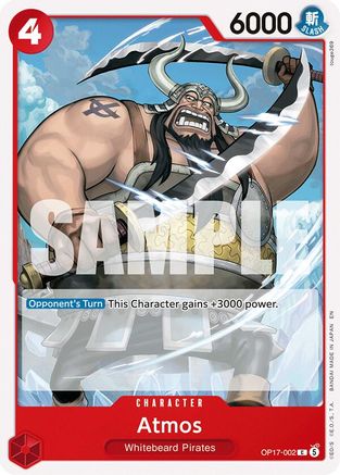 Atmos (OP17-002) - The World's Strongest Warriors