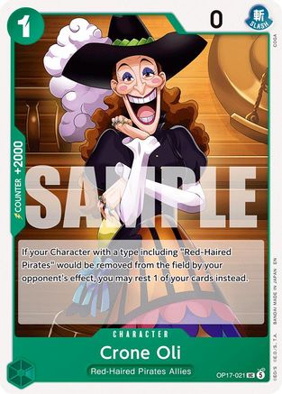 Crone Oil (OP17-021) - The World's Strongest Warriors