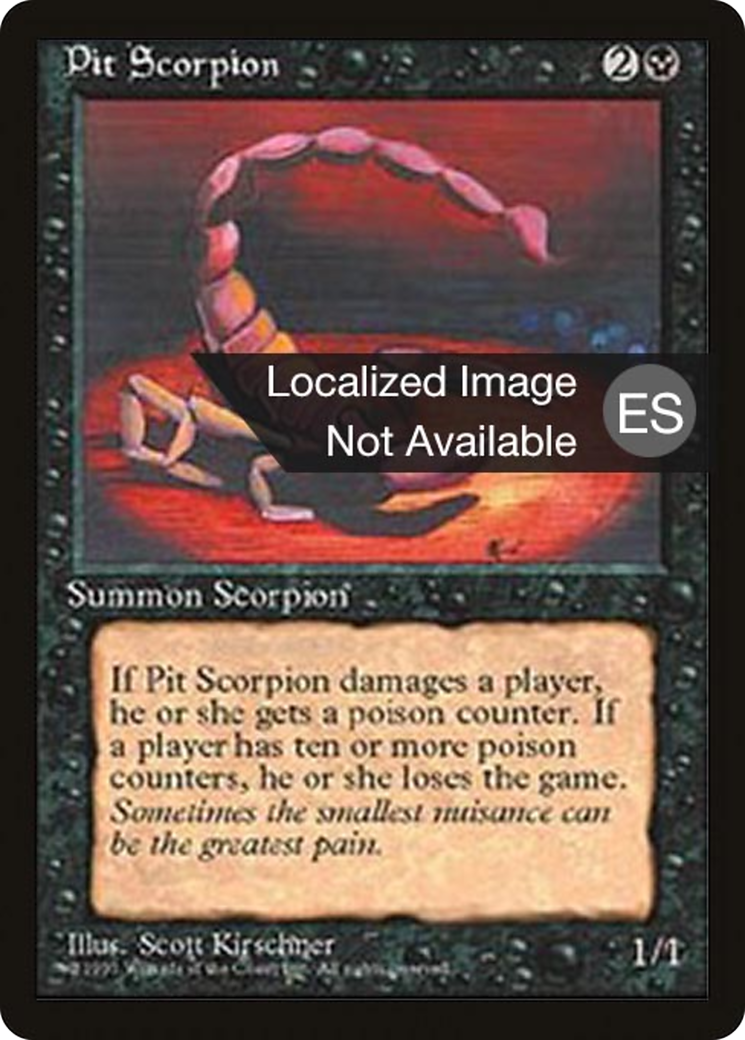 Pit Scorpion [Fourth Edition Foreign Black Border]