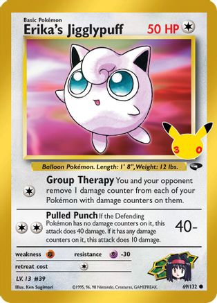 Erika's Jigglypuff (069/null) - ME 30th Celebration Classic Collection Holofoil