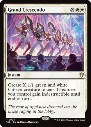 Grand Crescendo (FRC-026) - Commander: Reality Fracture