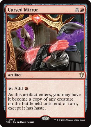 Cursed Mirror (FRC-049) - Commander: Reality Fracture