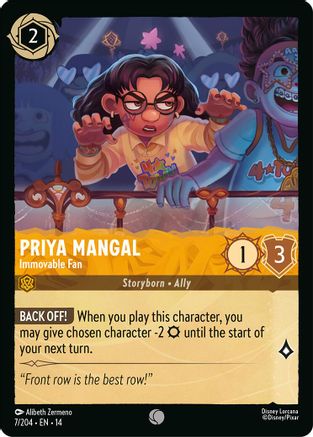 Priya Mangal - Immovable Fan (7/204) - Hyperia City