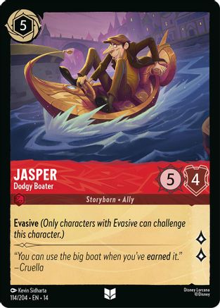 Jasper - Dodgy Boater (114/204) - Hyperia City