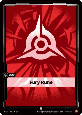 Fury Rune (R01) - Radiance