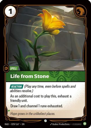 Life from Stone (029/167) - Radiance