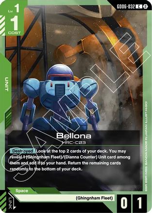 Bellona (GD06-032) - Stardust Trails