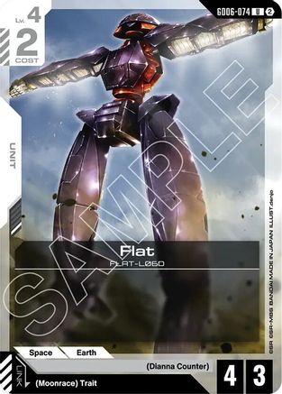 Flat (GD06-074) - Stardust Trails