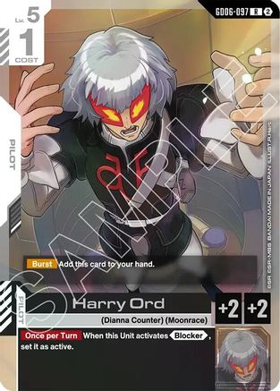 Harry Ord (GD06-097) - Stardust Trails Holofoil