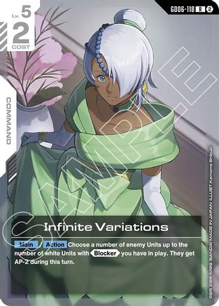 Infinite Variations (GD06-118) - Stardust Trails Holofoil