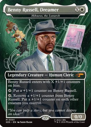 Benny Russell, Dreamer - Mikaeus, the Lunarch (Borderless) (SDS-001) - Star Trek: Stardates Foil