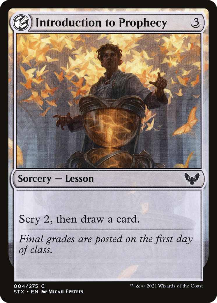 Introduction to Prophecy [Strixhaven: School of Mages]