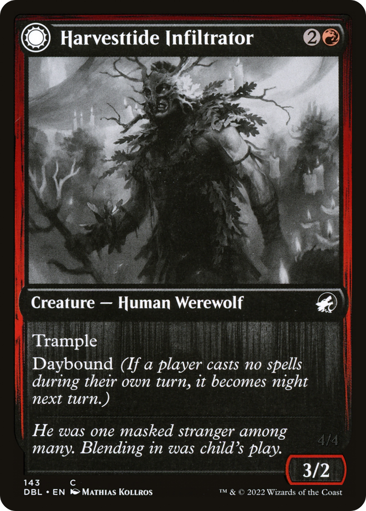 Harvesttide Infiltrator // Harvesttide Assailant [Innistrad: Double Feature]