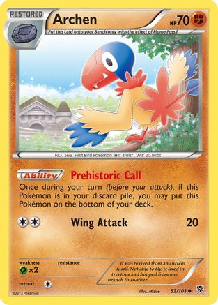 Archen (53/101) [Black & White: Plasma Blast]