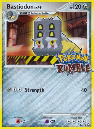 Bastiodon (14/16) [PokÃ©mon Rumble]