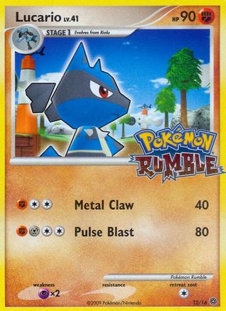 Lucario (12/16) [PokÃ©mon Rumble]