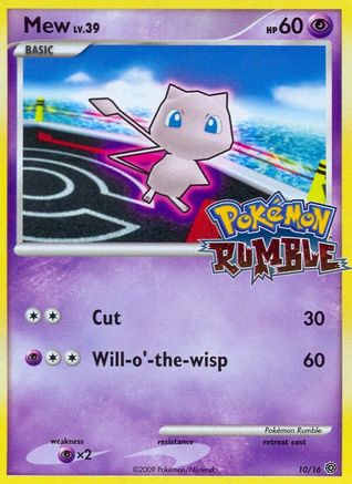 Mew (10/16) [PokÃ©mon Rumble]