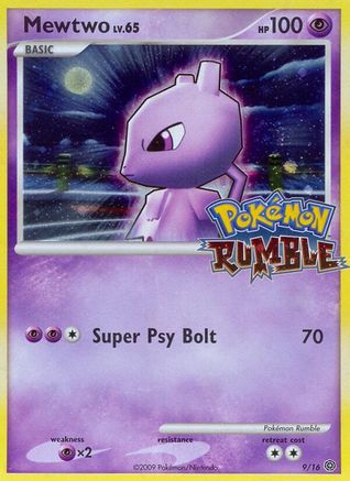 Mewtwo (9/16) [PokÃ©mon Rumble]