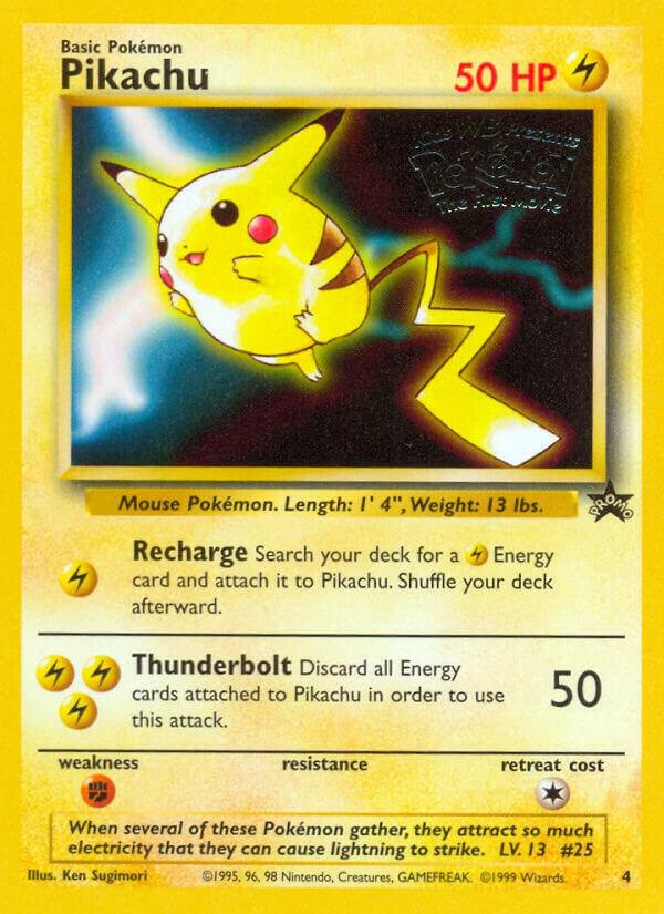 Pikachu (4) (Movie) [Pikachu World Collection Promos]