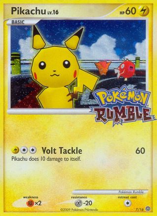 Pikachu (7/16) [PokÃ©mon Rumble]