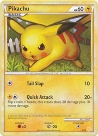 Pikachu (16/30) [HeartGold & SoulSilver: Trainer Kit - Raichu]