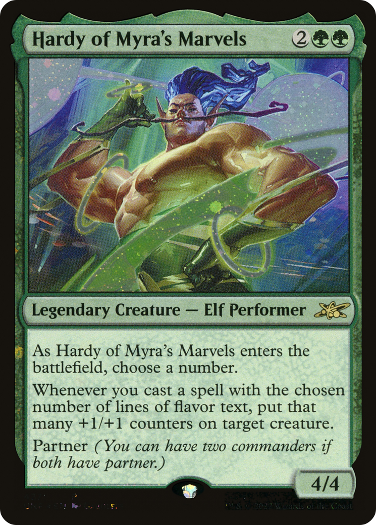 Hardy of Myra's Marvels (Galaxy Foil) [Unfinity]