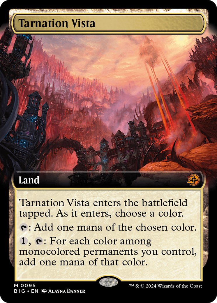 Tarnation Vista (BIG-095) - The Big Score: (Extended Art) Foil