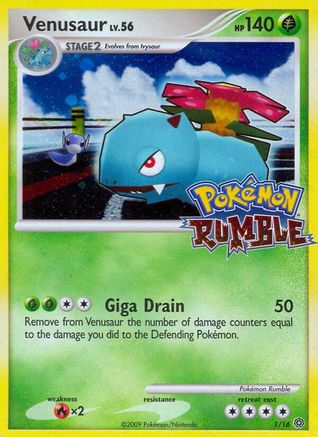 Venusaur (1/16) [PokÃ©mon Rumble]
