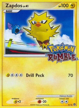 Zapdos (8/16) [PokÃ©mon Rumble]