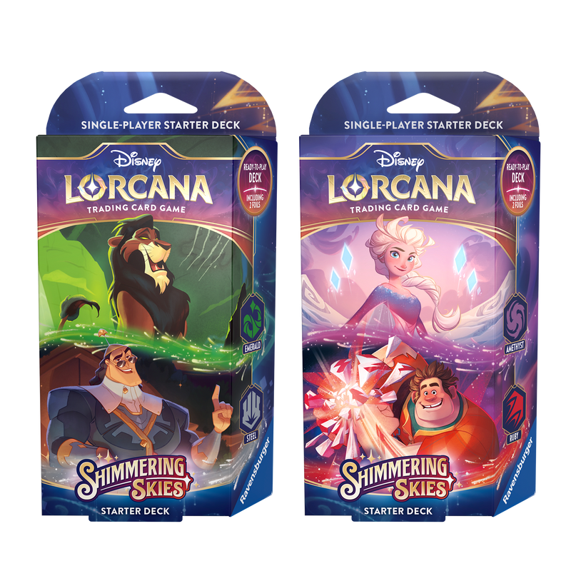 Disney Lorcana - Shimmering Skies Starter Decks