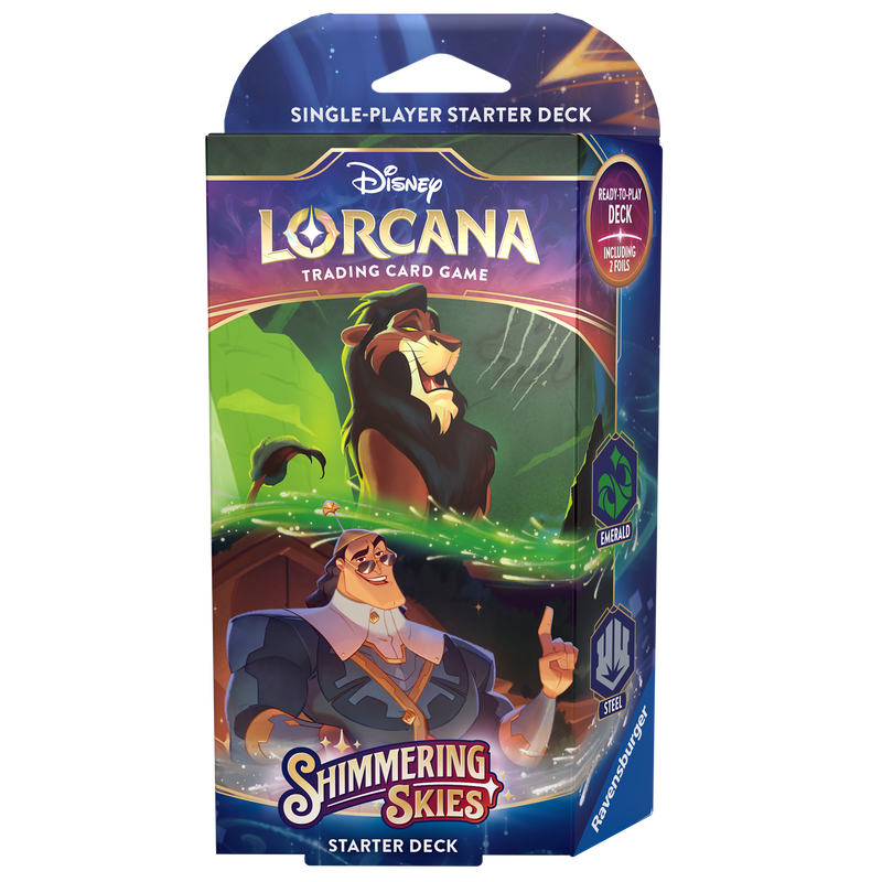 Disney Lorcana - Shimmering Skies Starter Decks