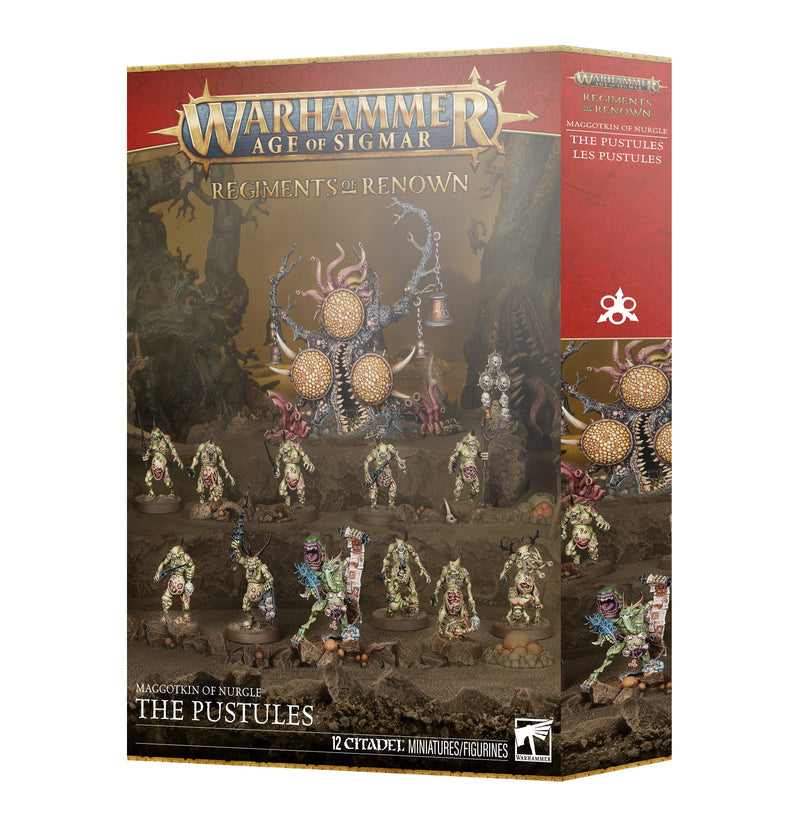 Regiment of Renown Maggotkin of Nurgle: The Pustules