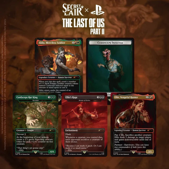 MTG Secret Lair - The Last of Us Part II (Non-Foil)