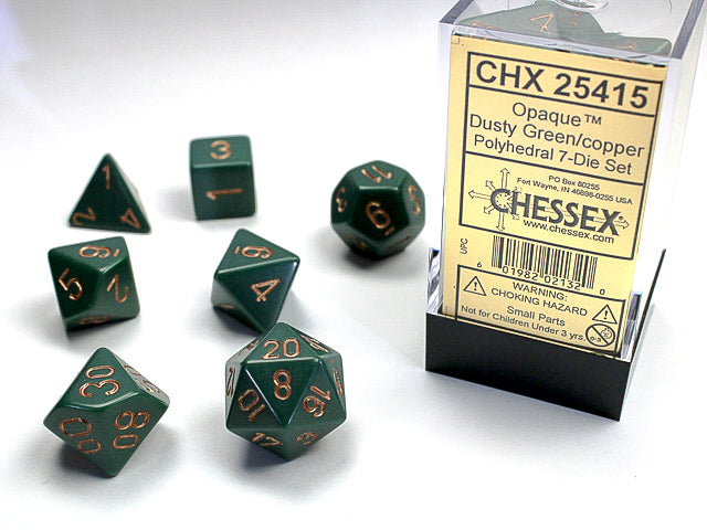 Chessex: Opaque 7-Die set